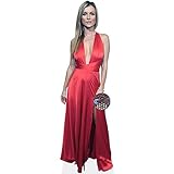 Joanna Krupa (Red Dress) Silhouette en Carton Taille Mini