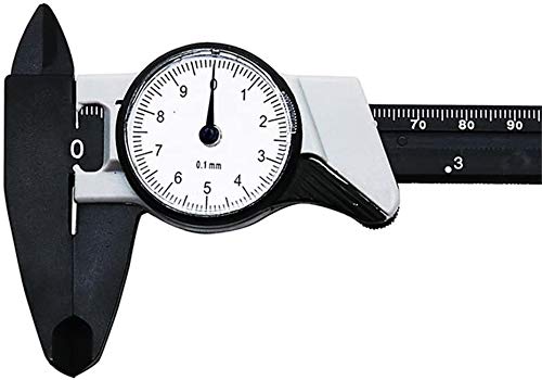 Caliper 0-150mm a prueba de golpes con reloj de medición analógico 6