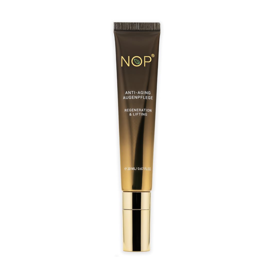 NOP Krem pod oczy Anti-Aging 20 ml – krem pod oczy przeciw zmarszczkom i cienie pod oczami – Aloe Vera krem zmarszczkowy – w Niemczech