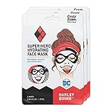 Crazy Foam DC Harley Quinn Hydrating Face Mask 3 Pack