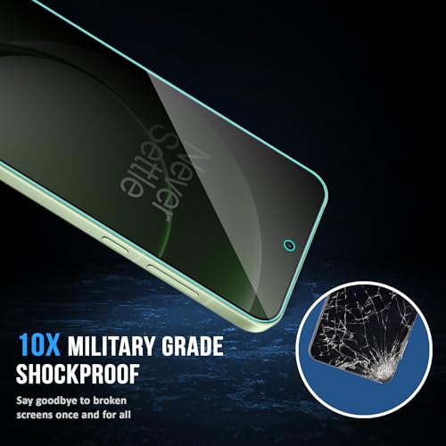 Image of ArmourPro Anti-Spy Privacy Tempered Glass for OnePlus 15R - Anti Peeping Screen Protector, Edge to Edge Full Coverage, 9H Hardness, Easy Installation Kit | Pack of 2