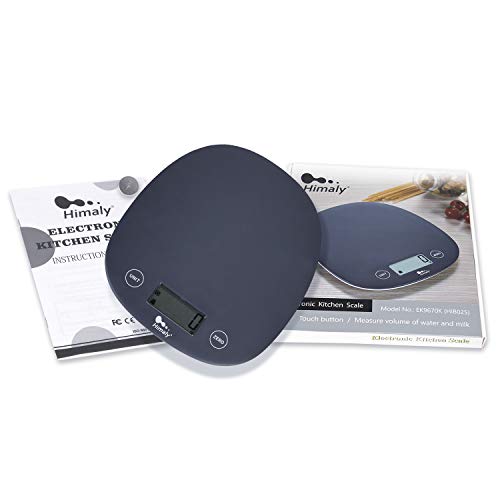 Digital Food Scale, 11 Lbs/5Kg Multifunction Kitchen Scale Measures In 4 Units For Cooking And Baking, Lightweight Food Liquid Scale #TOP6