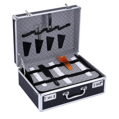 Sac styliste rétro avec boîte à outils portable et rangement barbier à code
