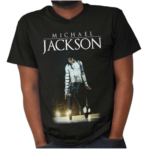 Amazon.com: Michael Jackson Bad Tour Toe Stand Graphic T Shirt Men
