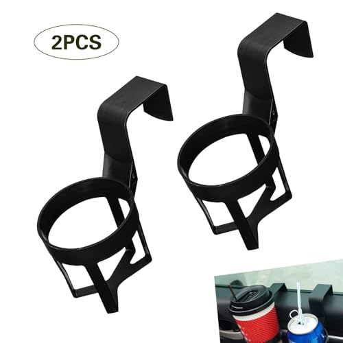 Portavasos para autos 2 pcs negro 2.8x5.5 pulg miniatura 7