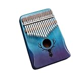Robuste Kalimba Kalimba Blauem Mahagoni