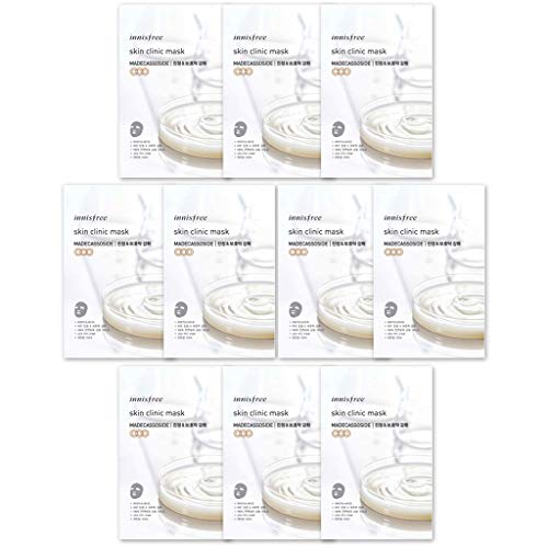 Innisfree skin clinic mask-Madecassoside(10 sheets) - //coolthings.us