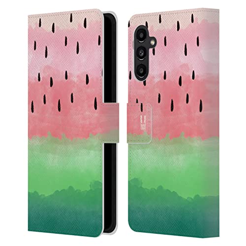Coque Samsung Galaxy A13 5G cuir portefeuille Head Case Designs imprimé aquarelle