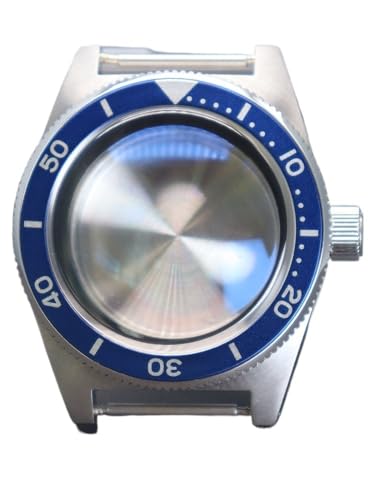 1�� 62MAS �_�C�r���O 40mm ���B���e�[�W �E�H�b�`�P�[�X �o�u���K���X NH34 NH35/36/38 ���[�u�����g 28.5mm �_�C�����ɓK��(Aluminum bezel 2)