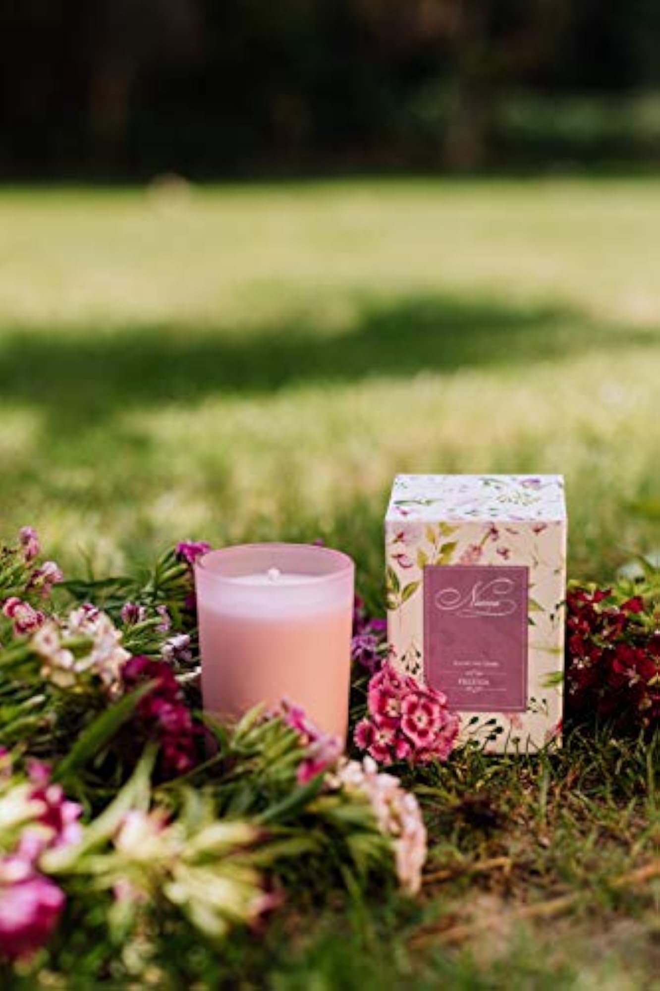 Freesia Luxury Scented Soy Candle