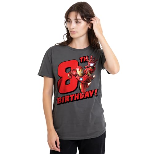 T-shirt Iron Man Marvel femme : le cadeau d'anniversaire 8 ans idéal