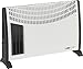 Produktbild Clatronic KH 3433 Konvektor Heizung/Heater für mobile Wärme, 3 Heizstufen (750/1250/2000 Watt) mit Gebläse, stufenlos regelbarer Thermostat, komfortable Tragemulden, geräuscharm