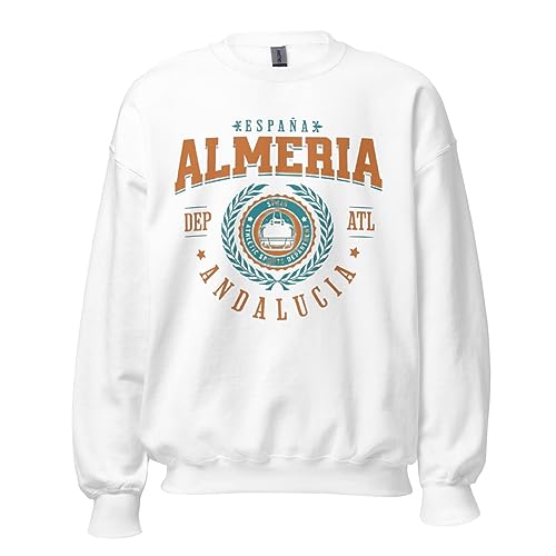 Sweat Almeria Espagne style sport aux finitions soignées