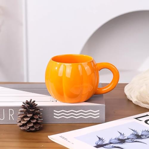 Taza grande de cerámica Premium Calabaza 17oz Halloween miniatura 2