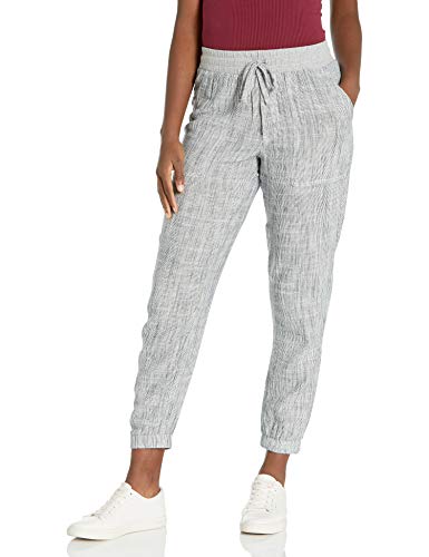 Splendid Women's Jogger Sweatpant Casual Pant Bottom, Navy/White, S