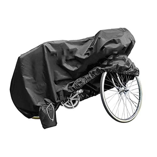 Balacoo 1Pc Bike Cover Durable Outdoor Protector S Black Easy to Install High Performance Shield for Bicycle Protection Against Rain and Dirt