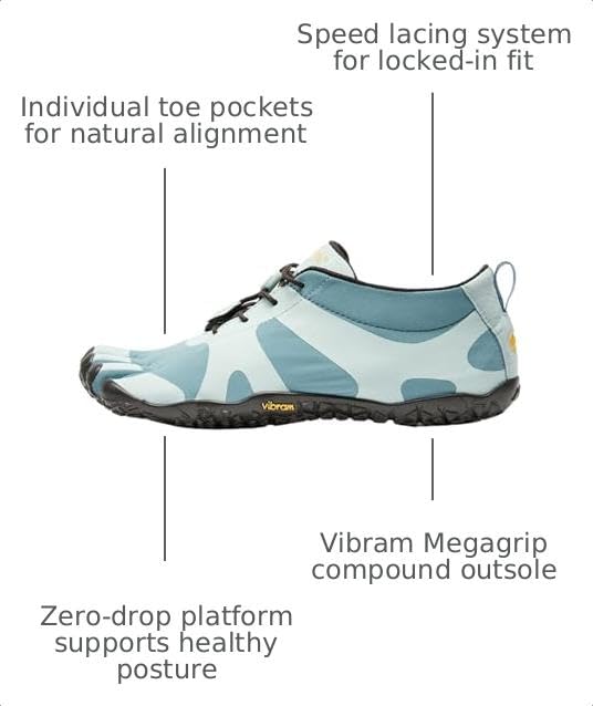 Image of Vibram Men's FiveFingers V-Alpha | Barefoot All-Terrain Outdoor Shoe for Hiking & Light Trail
