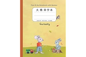 Exquisite Tian Zi Ge Notebook: A Canvas for Inspiration