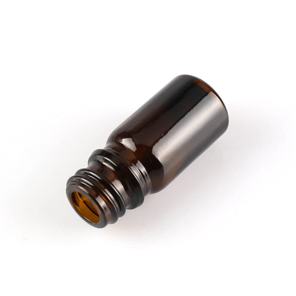 24 Stück 10ml Braun Glas Pipettenflasche, Leere Kleine Glasflasche mit Pipette Originalitätsverschluss, Glaspipette Tropfflasche für ätherische Öle Aromatherapie + 2x Trichter