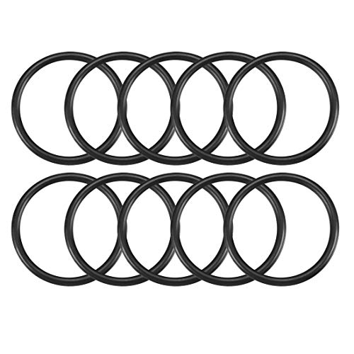 uxcell Nitrile Rubber O-Rings, 43mm OD 36mm ID 3.5mm Width, Metric Sealing Gasket, Pack of 10