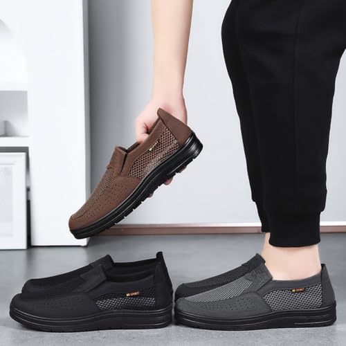 Mocasines de malla para hombre transpirables y ligeros para caminar con total comodidad 2