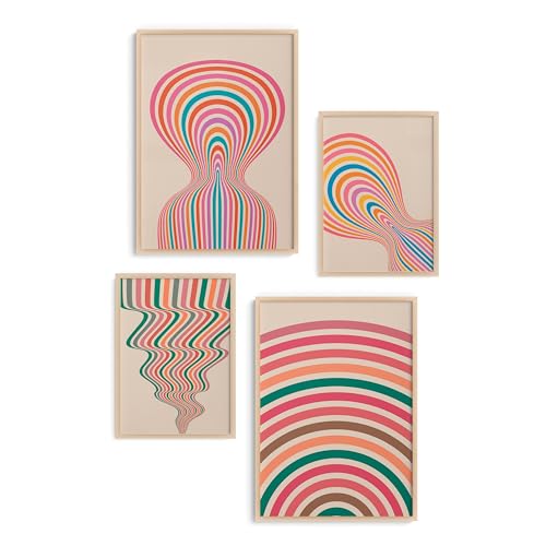 Affiches encadrées Bauhaus pour habiller un mur vide de salon ou de chambre