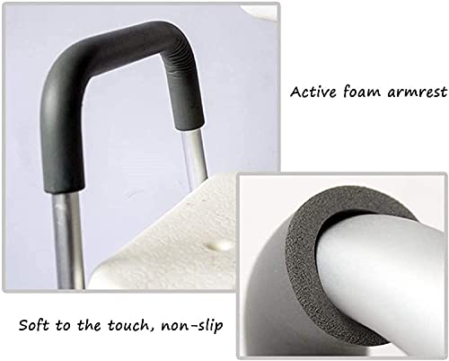 Siège de douche réglable en hauteur avec tabouret de bain résistant - 3