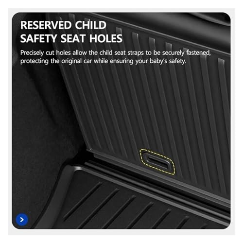 Tapis coffre TPE Tesla Model Y Juniper antidérapant imperméable - 7