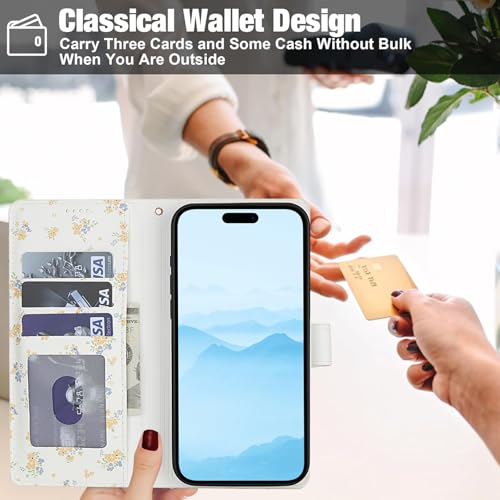 Étui iPhone 17 Pro Max portefeuille rabat évitant rayures et casse - 7