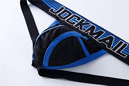 JOCKMAIL 3PCS/Pack Mens Jock Straps Underwear Mens Briefs Mens Thongs Underwear Breathable Mens Bikini Underwear4