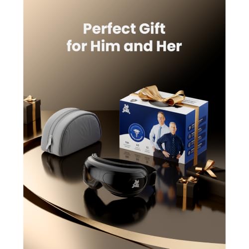 Image of BOB AND BRAD Eye Massager with Heat FSA Eligible HSA, Heated Eye Mask for Dry Eye Relief, Birthday Gifts for Men Women Husband Relax, Temple Massager for Eye Strain Migraine Stress Relief