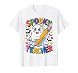 Photo Gallery ghost spooky teacher halloween costume halloween teacher maglietta Photo Gallery ghost spooky teacher halloween costume halloween teacher maglietta