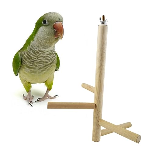 SUPVOX Parrot Swing 4-Stage Rotatable Ladder Bird Toys Parrot Parakeet Toy Bird Cage Accessories