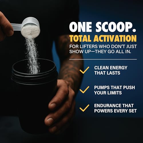 Image of Decipher High Stim Preworkout Powder Energy, Focus & Pump Support for Men & Women | Premium Gym Supplement for Strength, Endurance & Performance | Lightning Punch, 25 Servings