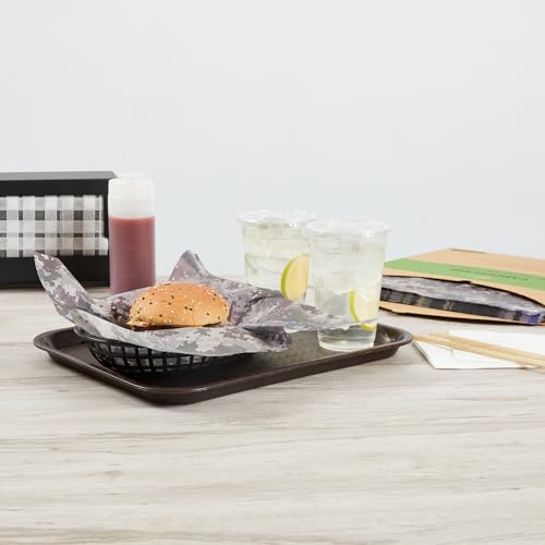 Restaurantware-Chef 101 12 x 12 Inch Deli Papers, 200 Greaseproof Sandwich Wrapping Papers - No Added PFAS, Camouflage Design, Paper Food Basket Liners, Pre-Cut Style by Restaurantware - Image 7