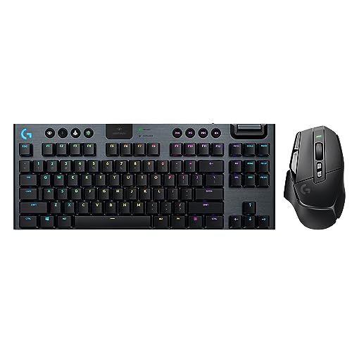 Logitech G502 X Lightspeed Wireless Gaming Mouse + G915 TKL Mechanical Gaming Keyboard (Tactile) - Black - image 1