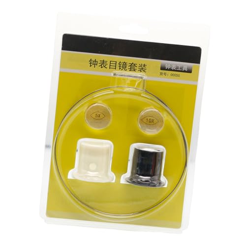 LED ライト付き時計修理拡大鏡 5 10X 倍率宝石商や電子検査用調整可能な明るさ拡大鏡