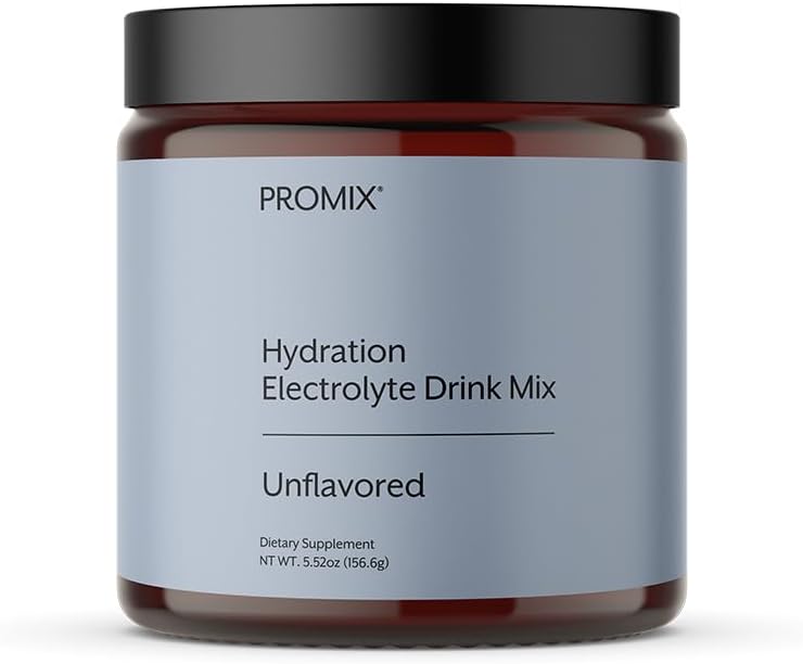 Promix Electrolyte Unflavored - Glass Jar - 30svg
