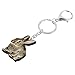 Produktbild WSMWSM Acryl grau Ostern Hase Kaninchen Hase Schlüsselanhänger Nette Haustier Tier Schlüsselanhänger Schlüsselanhänger Schmuck Für Frauen Mädchen Klassische Geschenke