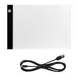 Nuestro A4 LED Art Craft Tracing Light Pad es ligero, fácil de transportar y más cómodo de usar.