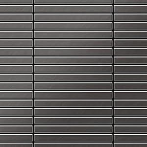 ALLOY Linear-Ti-SB Mosaikfliese Metall Titan gebürstet