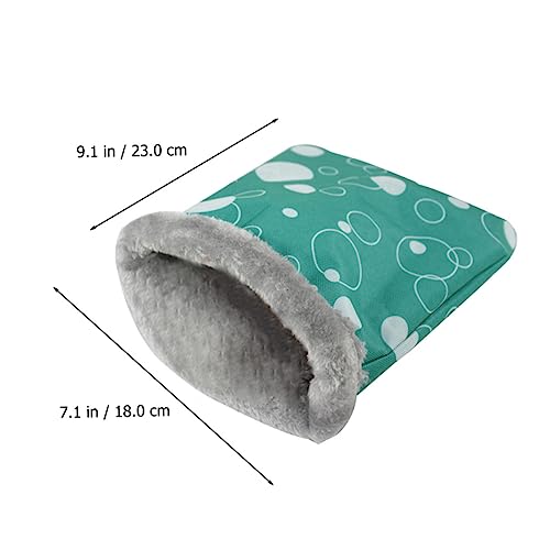 FRCOLOR 3st Igeltuch Aus Guinea Kuschelsack Igel Hamster Warm Schweine-kuschelsack Aus Guinea Igeltasche Hamsterdecke Tier Schlafsack Meerschweinchen Kuschelsack Katzenbett Welpenbett
