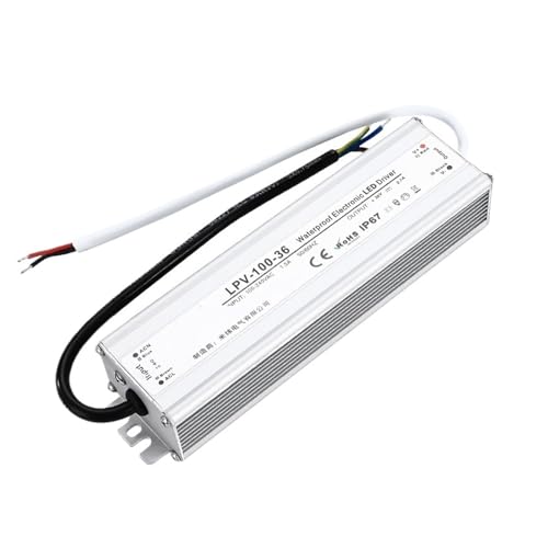 Alimentation à découpage étanche LPV-100-36 100W pour installations LED extérieures
