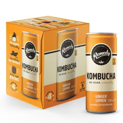 Remedy Kombucha Ginger Lemon