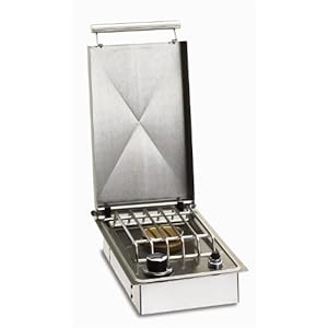 Fire Magic Single Countertop Island Side Burner in Stainless Steel Gas Type: Natural Gas