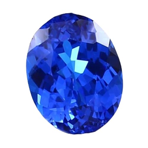 Spinelle bleu de Ceylan naturel à facettes 11,7 x 9,3 mm pour fabrication de bijoux