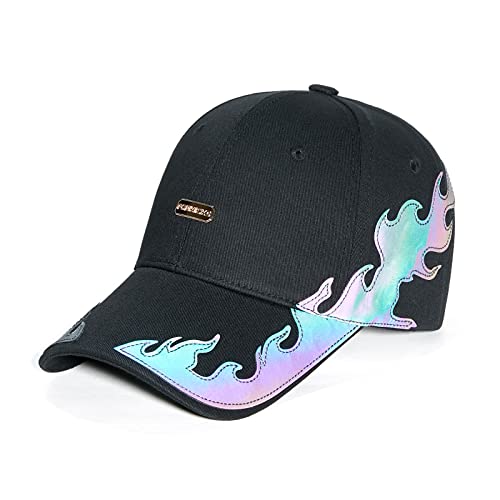 Image of Baseball Cap for Women Men - Adjustable Size Hat | Sun Protection,Colourfast,Moisture Wicking,Ponytail Hole,Wrinkle Free
