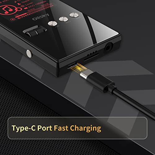 High-Resolution Hifi Mp3 Player With Lossless Dsd Audio, Portable Digital Audio Player With Built-In Hd Speaker, 64Gb Memory Card And Headphones Included, Supports Up To 256Gb #TOP5