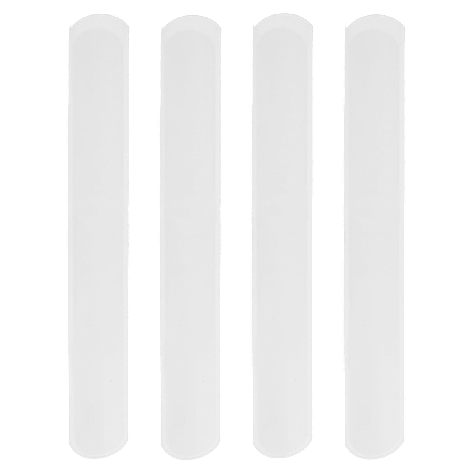 Gadpiparty 100 Pack Slap Bracelets White DIY Slap Bands Bracelets Blank Party Favors Bands for Christmas Halloween School Kids Bracelet Wristband Craft Projects DIY Painting