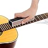 SOUJOY 17 Pieces Guitar Luthier Tool Set, Fret Rubber Hammer, Fret Crowning File, Fret Leveling Beam Sanding Leveler Beam, Fret Rocker, Fingerboard Guards, String Spreaders for Guitar Bass #5